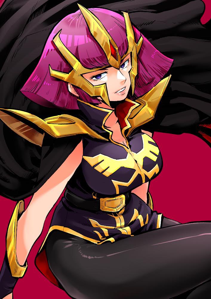 haman karn (gundam and 1 more) drawn by takafumi_696
