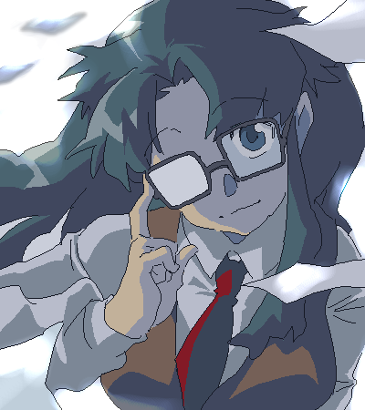 yomiko readman (read or die) drawn by shimamura_(quart_stp)