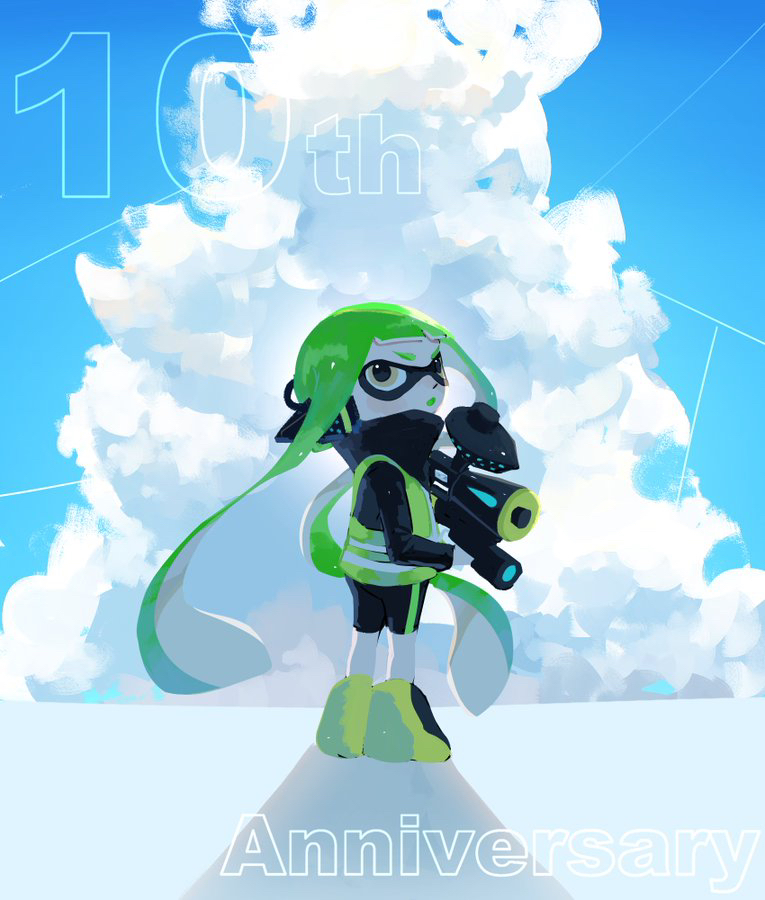 agent 3 (splatoon and 1 more) drawn by ramupi_122