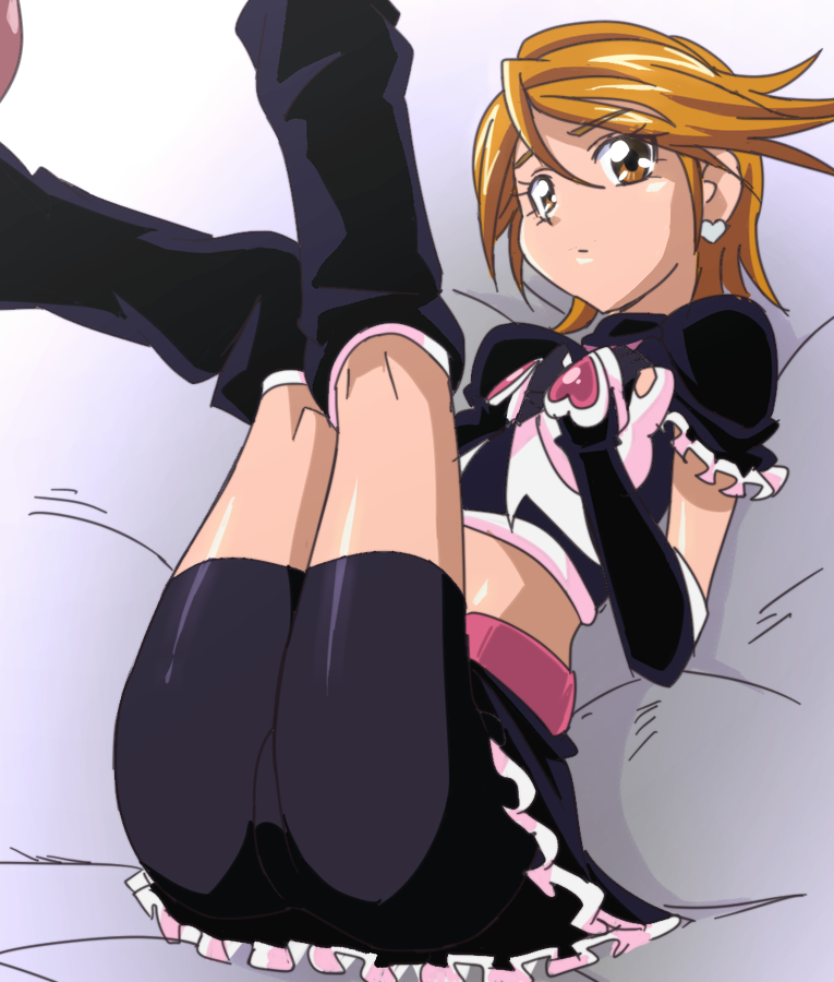 misumi nagisa and cure black (precure and 1 more) drawn by oimanji