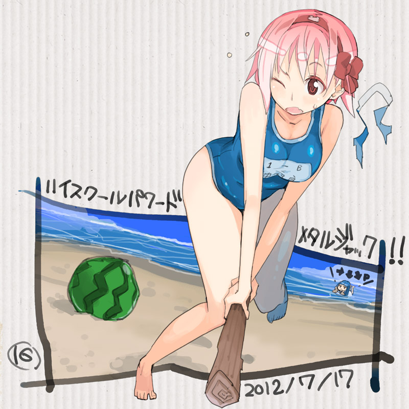 nakahara and kirisaki suzume (original) drawn by takayama_toshinori