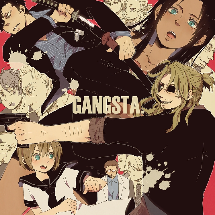 nicolas brown, worick arcangelo, alex benedetto, nina, dr. theo, and 7 more (gangsta) drawn by oto_(gapa742)