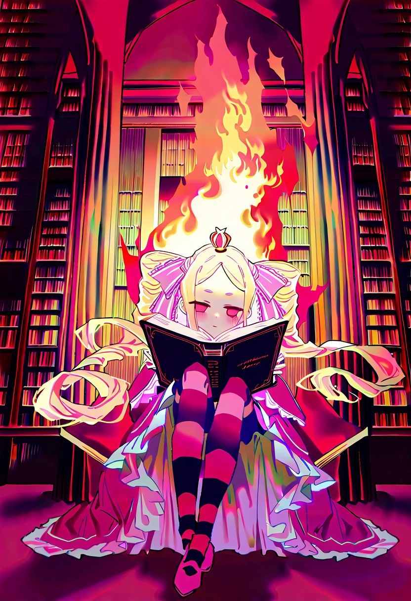 beatrice (re:zero kara hajimeru isekai seikatsu) drawn by f/luck