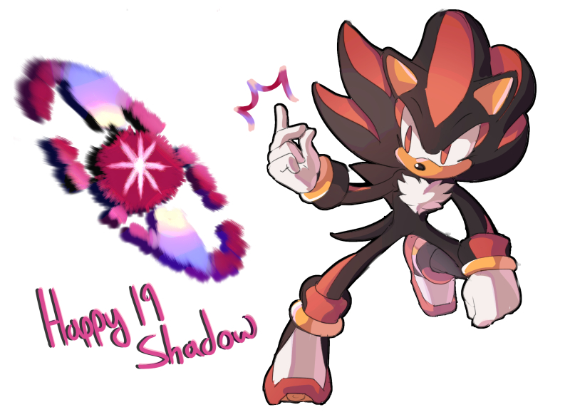 shadow the hedgehog (sonic and 1 more) drawn by quark196