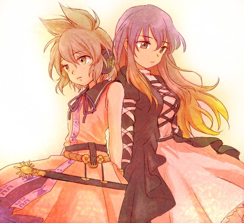 hijiri byakuren and toyosatomimi no miko (touhou) drawn by furorida