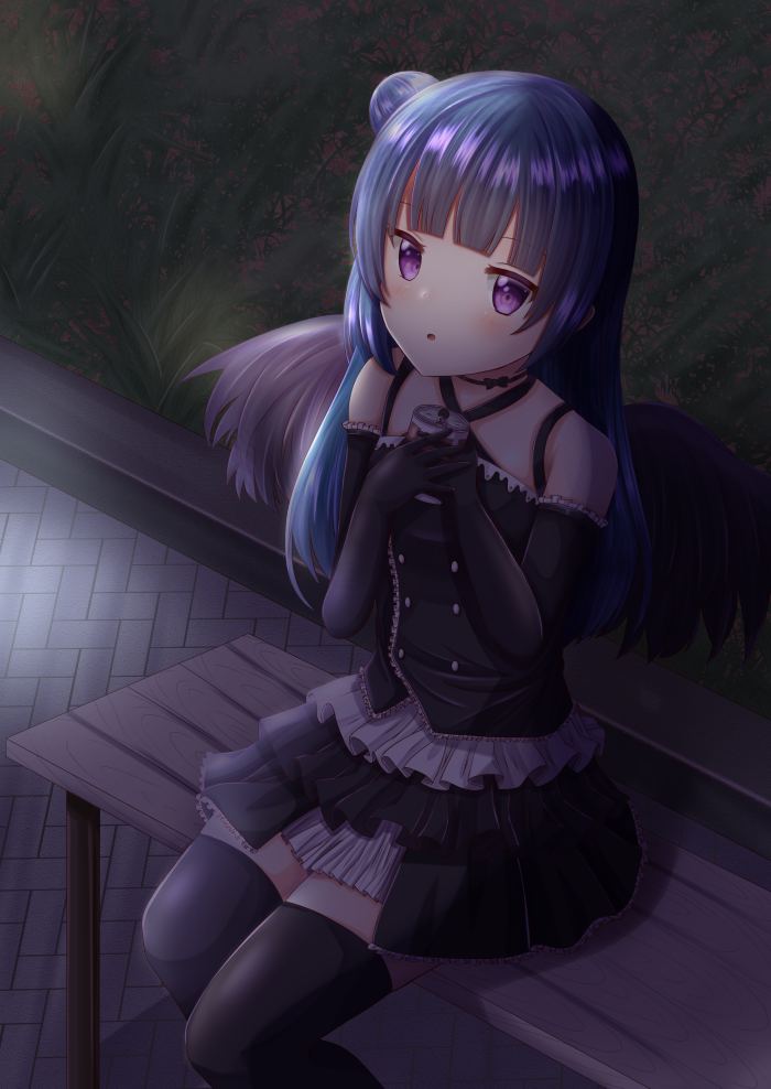tsushima yoshiko (love live! and 1 more) drawn by n_rinkoro