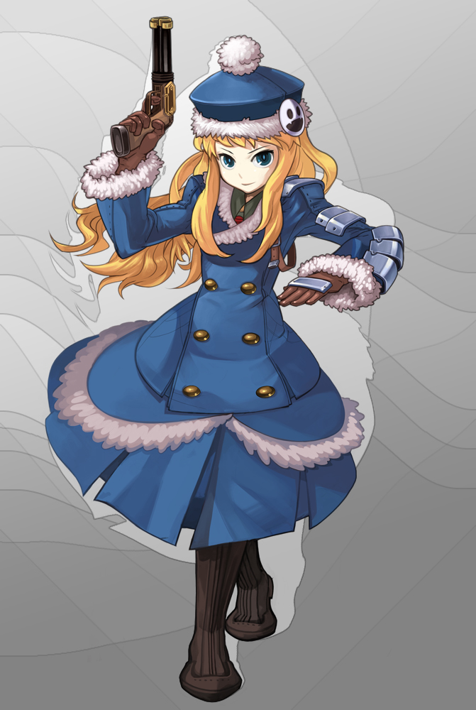 gunner and gunner 2 (sekaiju no meikyuu and 1 more) drawn by masn_(moxi)
