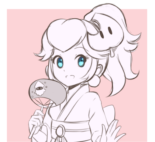 princess peach and blooper (mario and 1 more) drawn by chocomiru