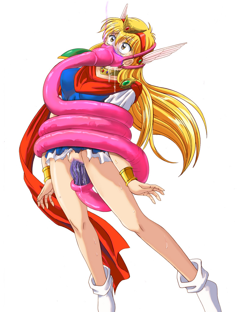 chacha and magical princess (akazukin chacha) drawn by cyclone_(reizei)