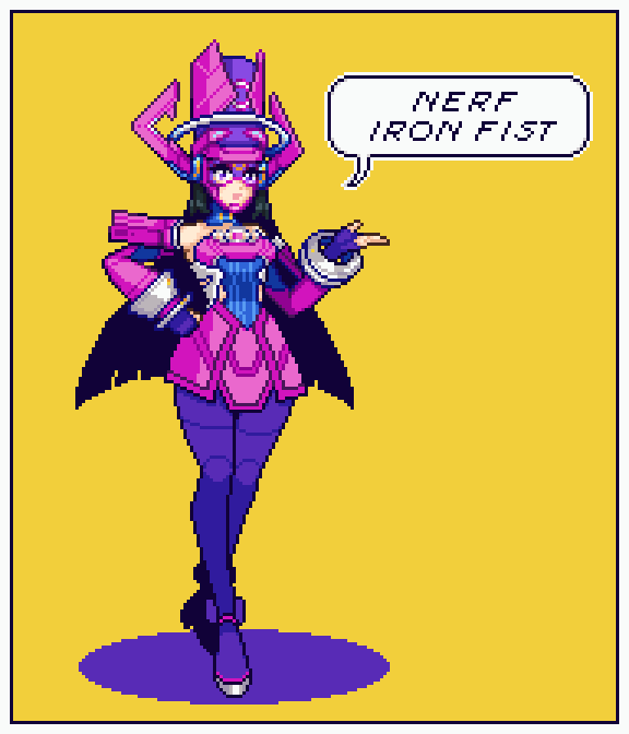 galacta (marvel and 2 more) drawn by nokia_yan