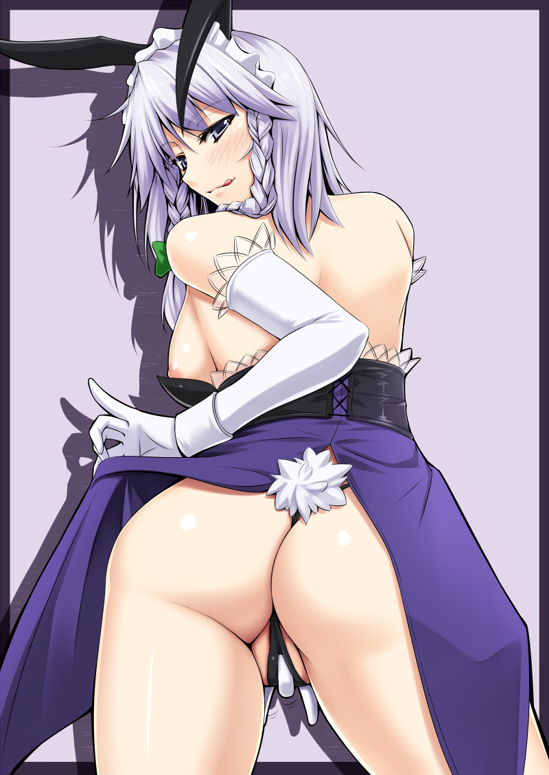 izayoi sakuya (touhou) drawn by akitsuki_karasu