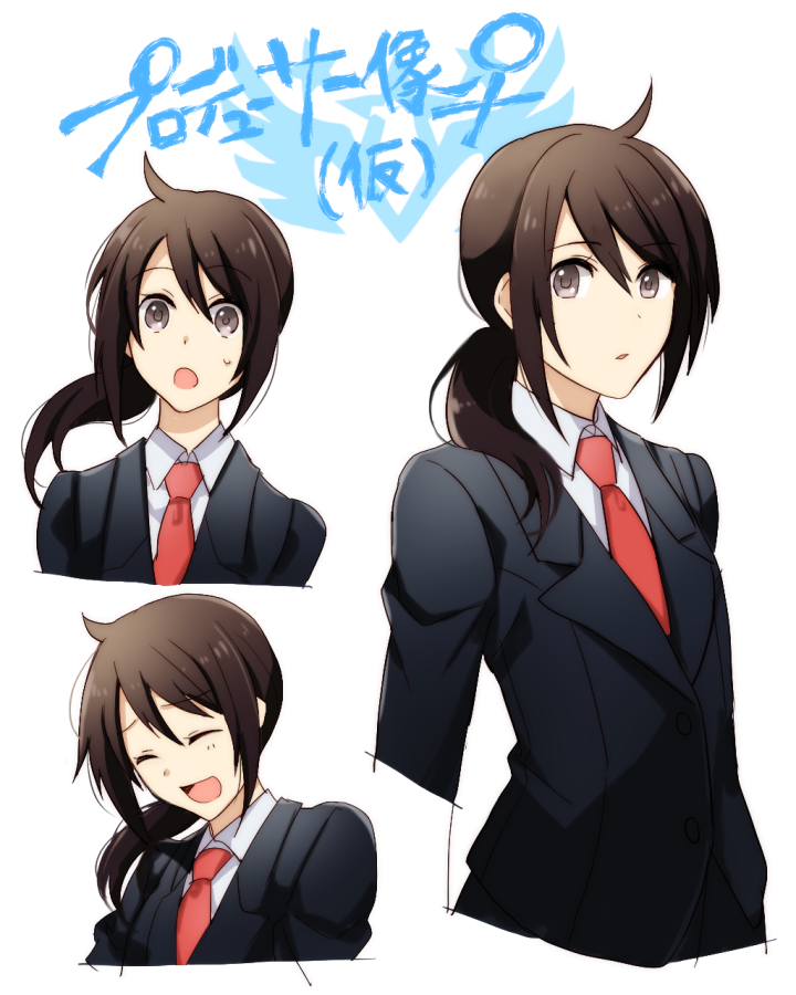 producer (idolmaster and 1 more) drawn by shiron_(shiro_n)