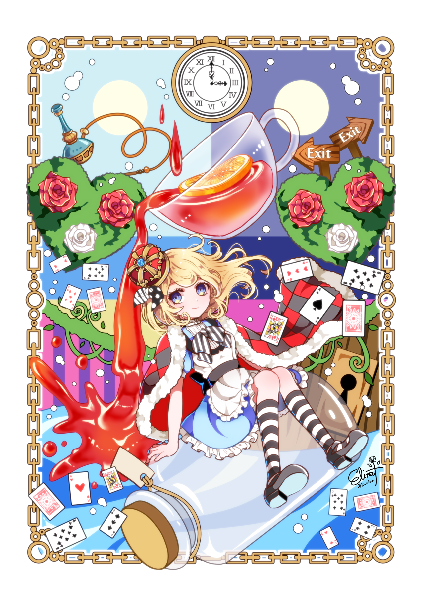 alice (original and 1 more) drawn by elina_(e2n04n)