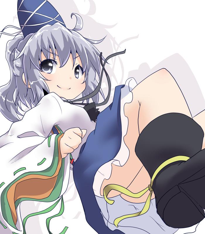 mononobe no futo (touhou) drawn by natsu_no_koucha