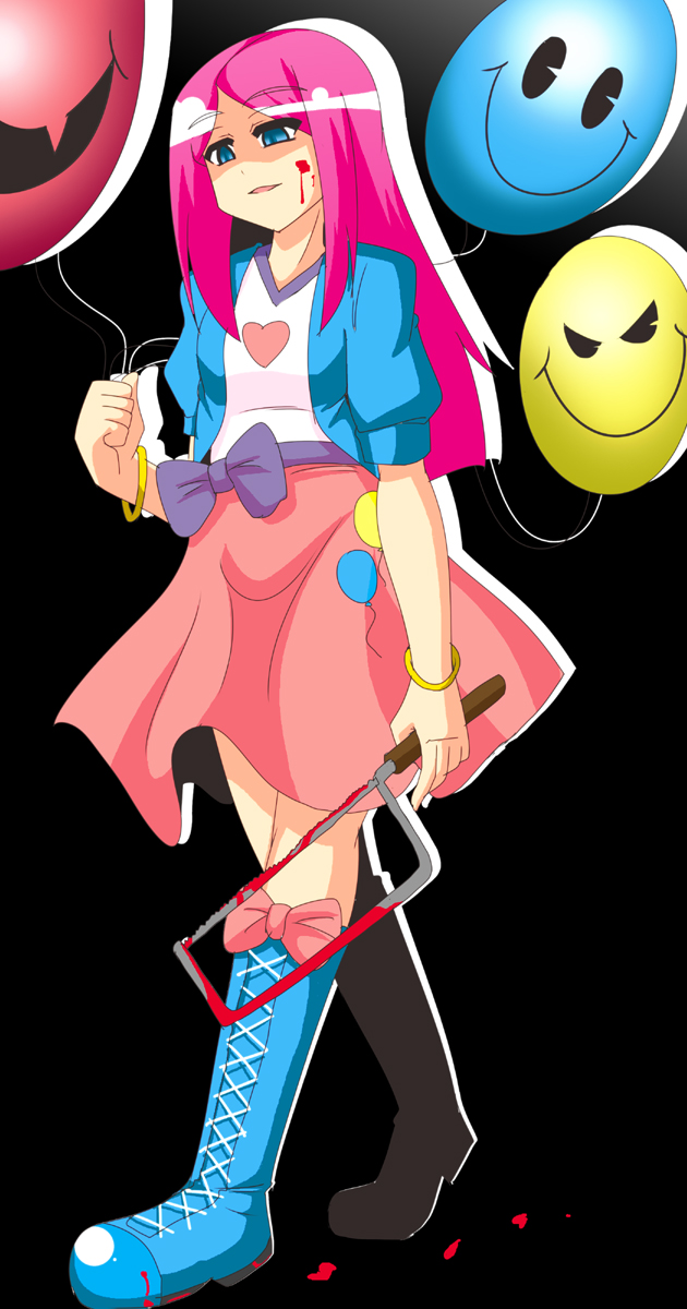 pinkie pie and pinkamena diane pie (my little pony and 2 more) drawn by akasode_(tyaramu)