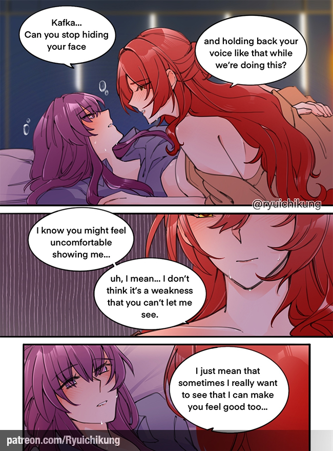 kafka and himeko (honkai and 1 more) drawn by ryuichi_kung