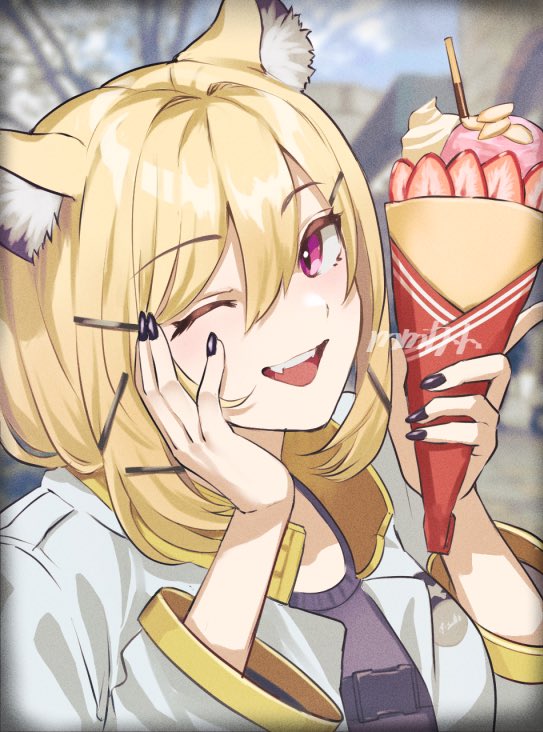 utage (arknights) drawn by memetaroh