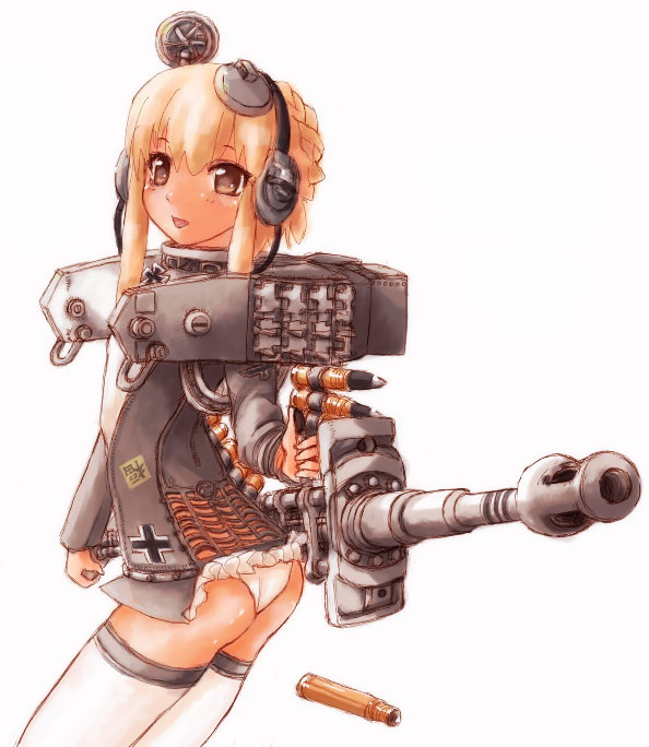 tiger i (original) drawn by nana-shi_hostler