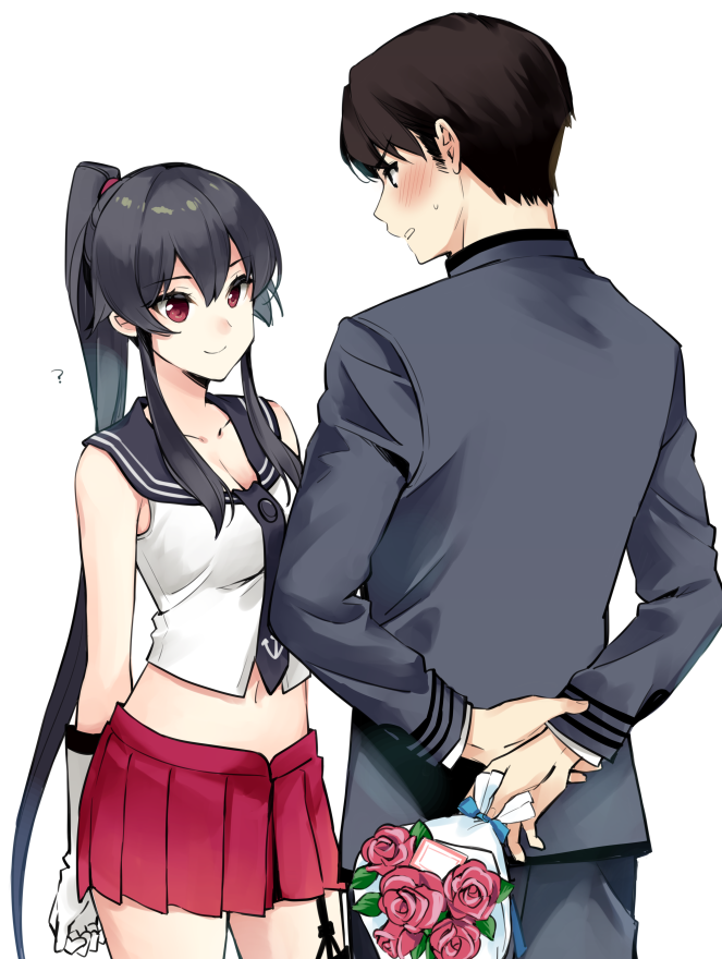 admiral and yahagi (kantai collection) drawn by ichinomiya_(blantte)