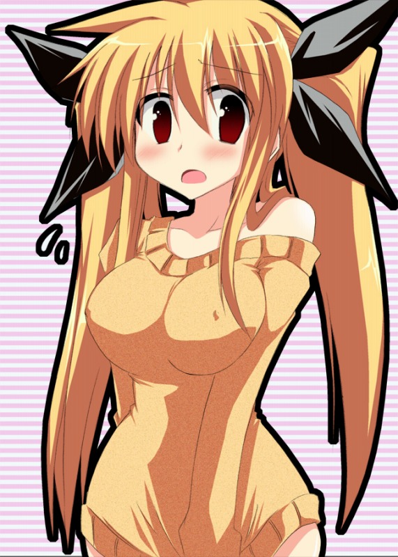 fate testarossa (lyrical nanoha and 1 more) drawn by akane_souichi