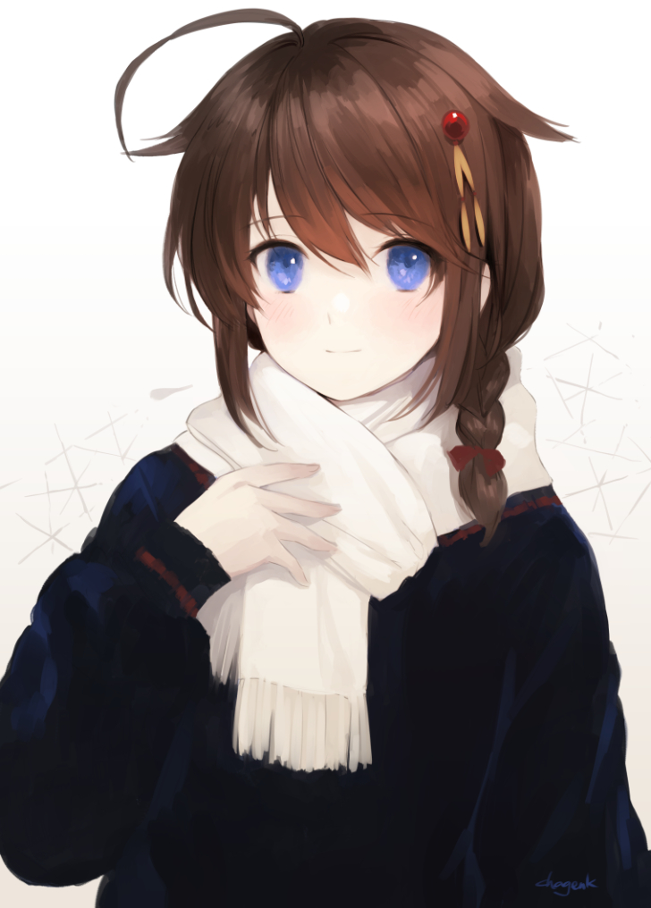 shigure and shigure kai ni (kantai collection) drawn by chagen_kokimu