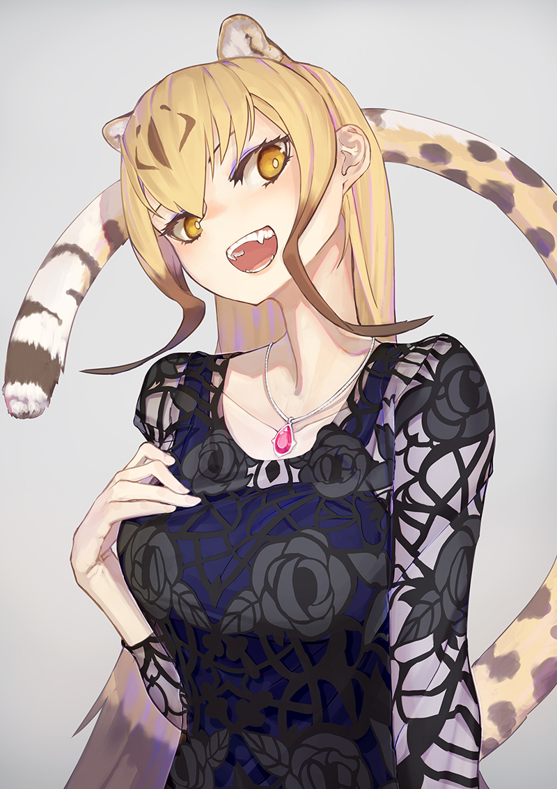cheetah (kemono friends and 1 more) drawn by don3