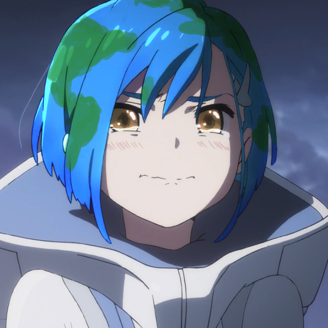 ichigo and earth-chan (original and 1 more) drawn by r-4_(area_d366)