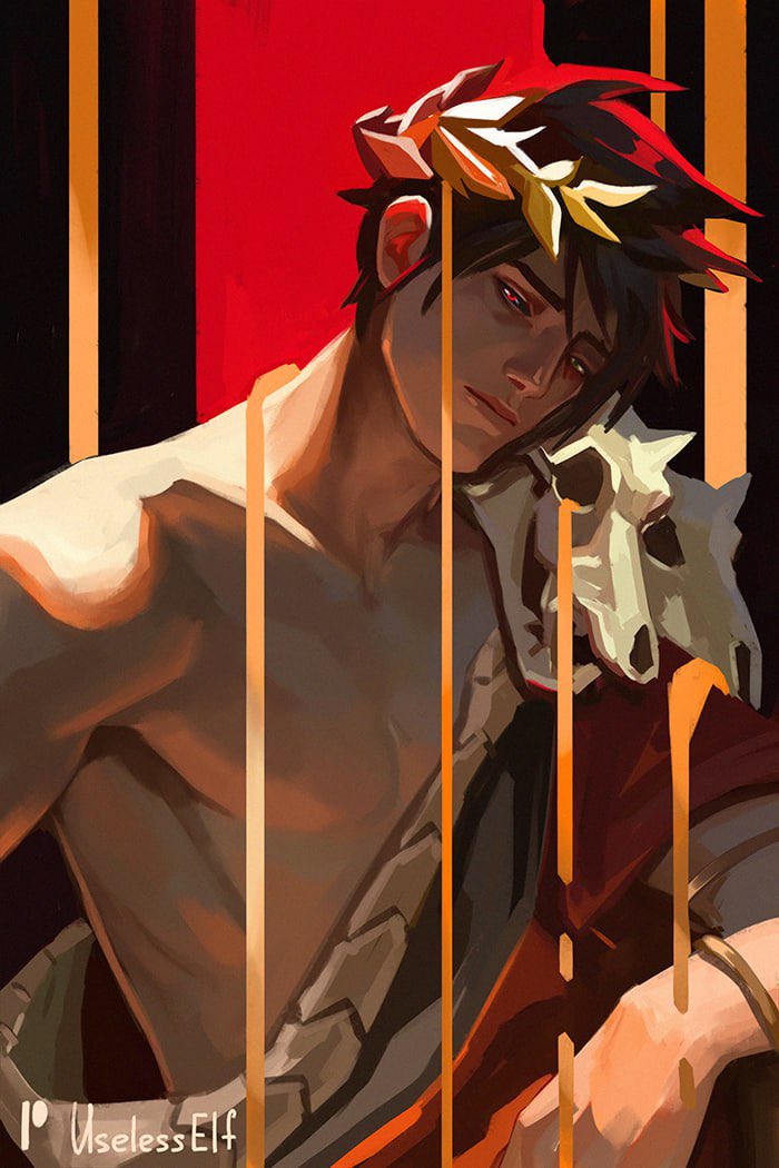 zagreus (hades and 1 more) drawn by useless_elf