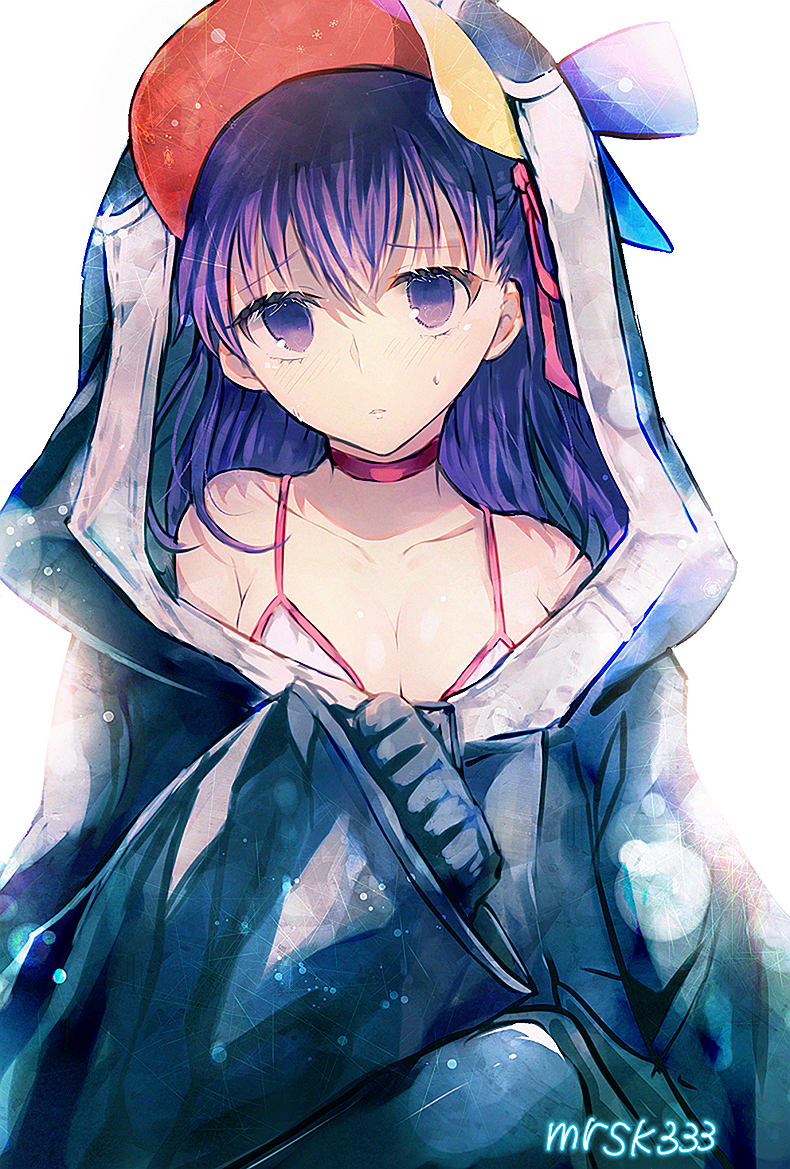 matou sakura and meltryllis (fate and 1 more) drawn by murasaki_yuna