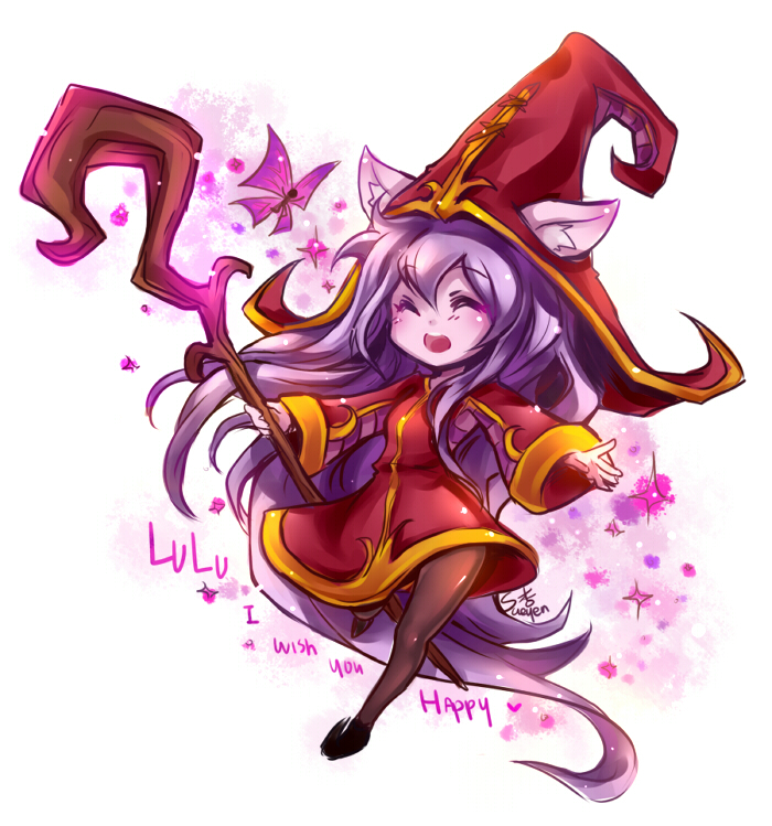 lulu and pix (league of legends) drawn by sueyen