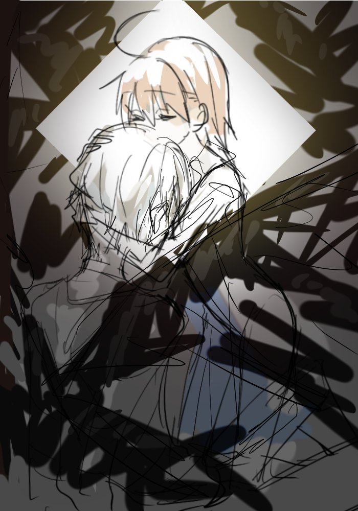 accelerator and last order (toaru majutsu no index) drawn by nmdsk