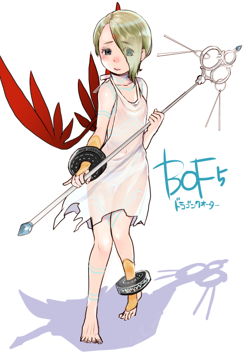 nina (breath of fire and 1 more) drawn by satsuki_hayanori