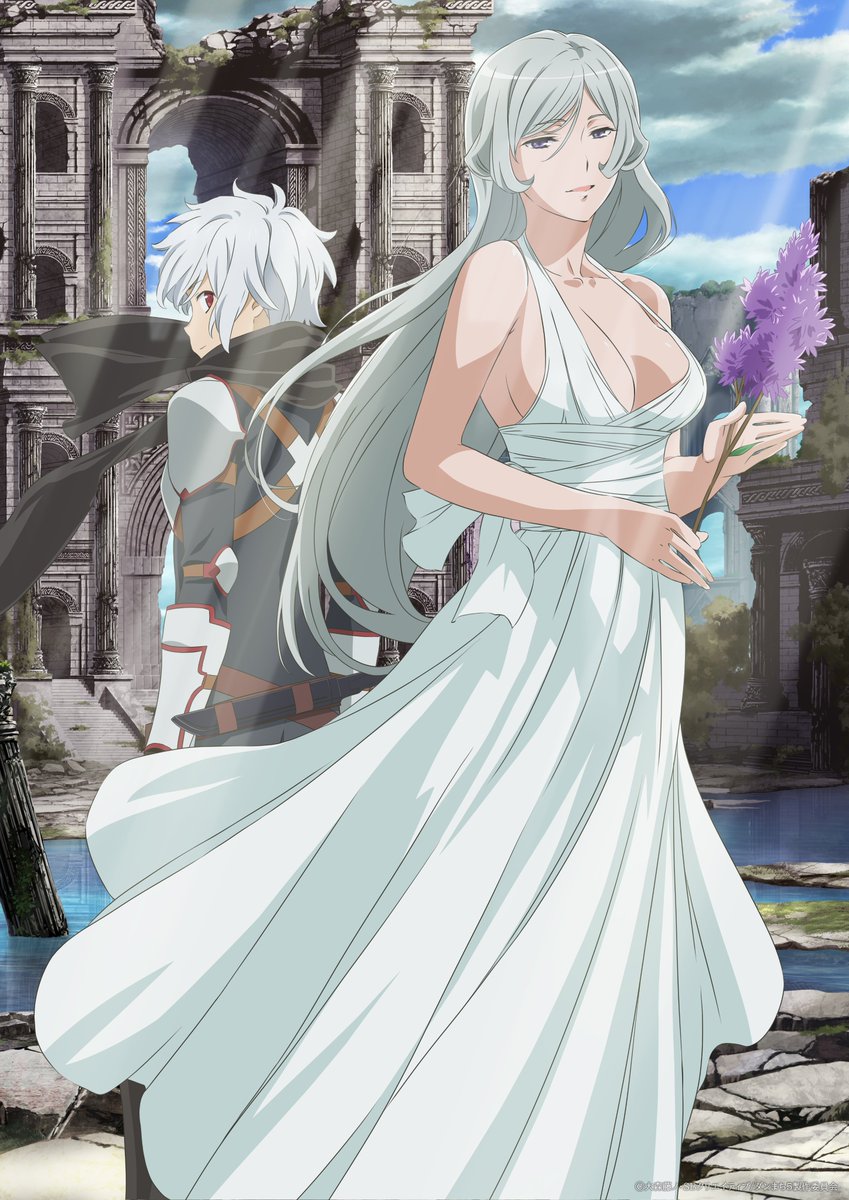 bell cranel and freya (dungeon ni deai wo motomeru no wa machigatteiru darou ka)