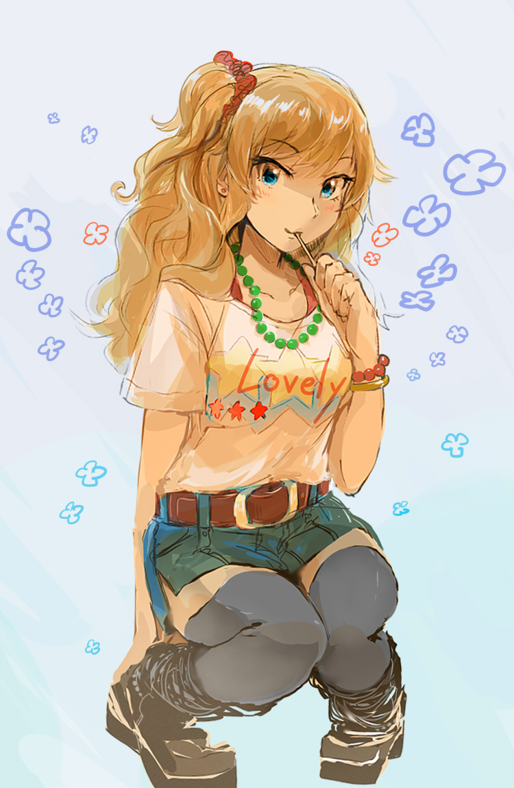 ohtsuki yui (idolmaster and 1 more) drawn by custom_(cus-tom)