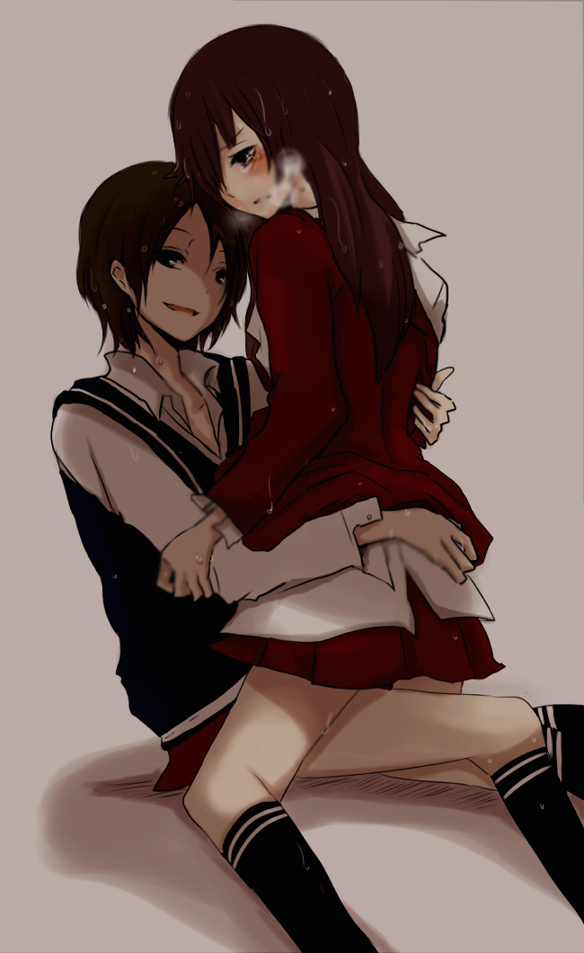 matsui rena and matsui jurina (ske48 and 1 more) drawn by munta
