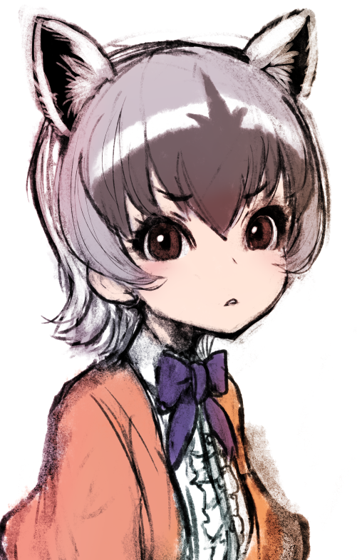 crab-eating raccoon (kemono friends and 1 more) drawn by ise_(0425)