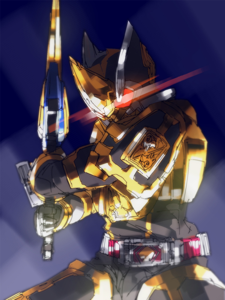 kamen rider blade (kamen rider and 1 more) drawn by ashuho