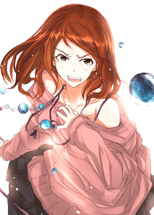 hojo karen (idolmaster and 1 more) drawn by kuroda_(geometry_dogs)