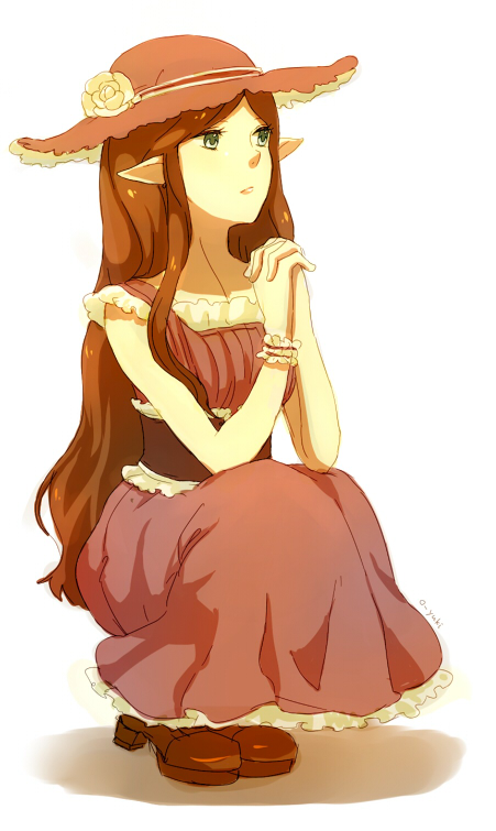 princess zelda (the legend of zelda) drawn by o-yuki