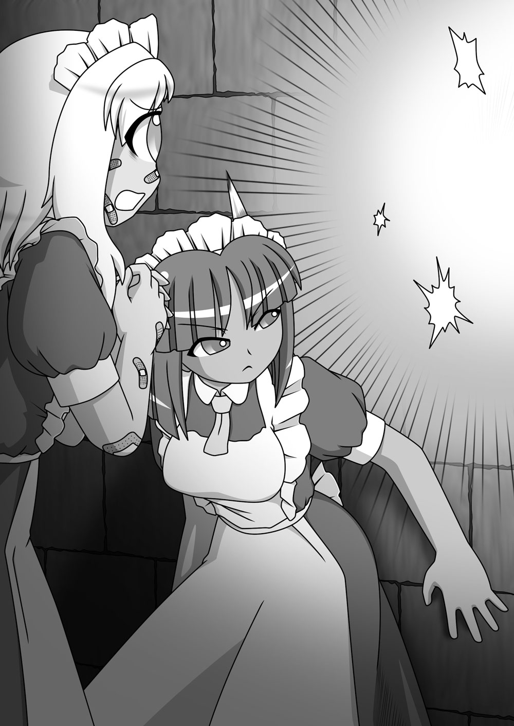 Mifilinah Jegell And Cuey C Lops Original Drawn By Rakurakutei Ramen Danbooru
