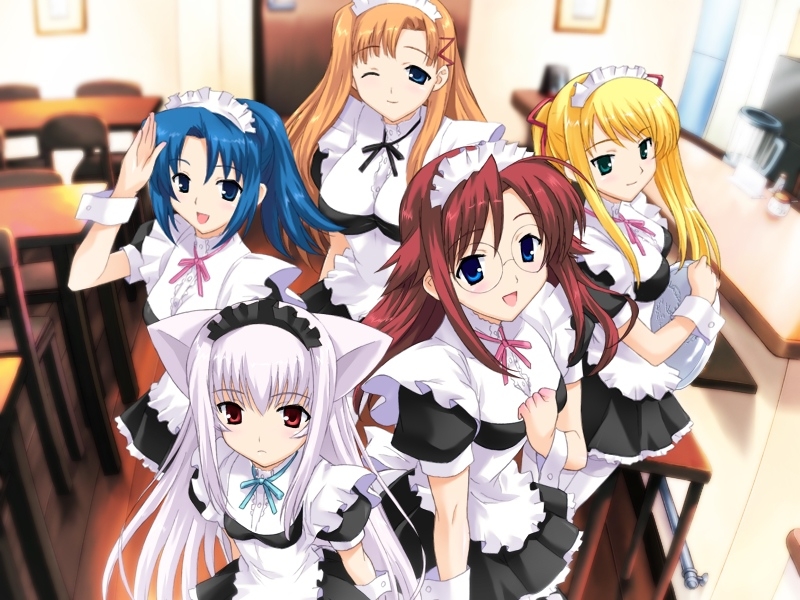 fujimiya rin, kirishima isami, natsume akina, senagawa satsuki, and nanatsuki ayane (yokubari saboten) drawn by mutsumi_masato