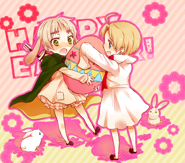 america and united kingdom (axis powers hetalia) drawn by epuko