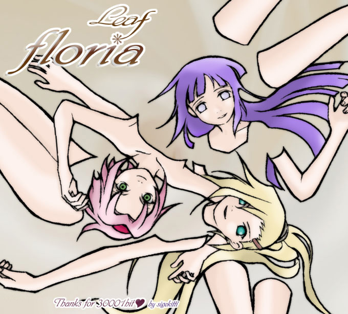 haruno sakura, hyuuga hinata, and yamanaka ino (naruto) drawn by sigekitti