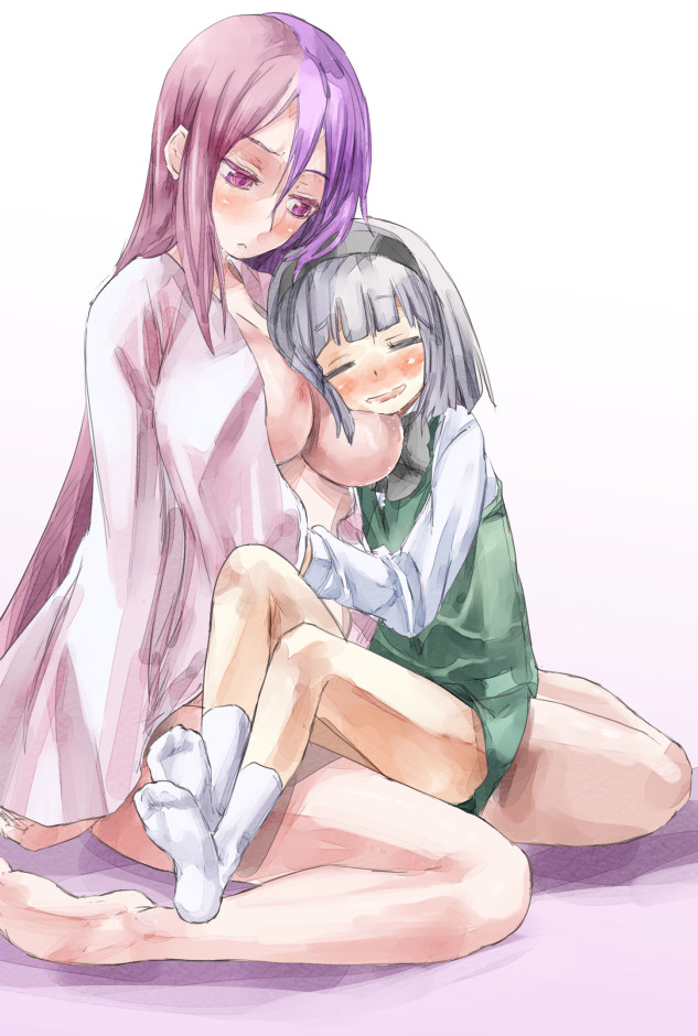 konpaku youmu and saigyou ayakashi (touhou) drawn by yohane