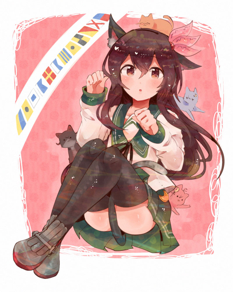 uzuki, mutsuki, kisaragi, yayoi, and mochizuki (kantai collection) drawn by itomugi-kun