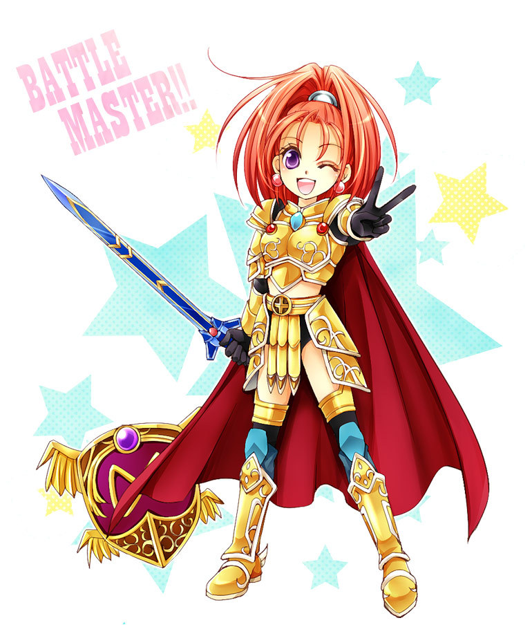 barbara (dragon quest and 1 more) drawn by miele