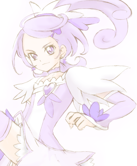 kenzaki makoto and cure sword (precure and 1 more) drawn by milton_(nontan-93bellcat)