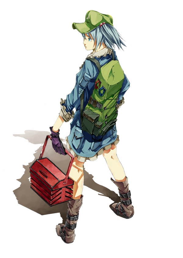kawashiro nitori (touhou) drawn by sousou_(sousouworks)
