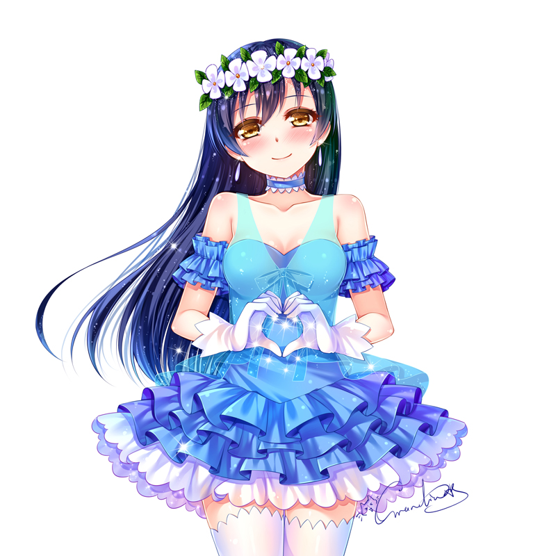 sonoda umi (love live! and 1 more) drawn by grandia_koori
