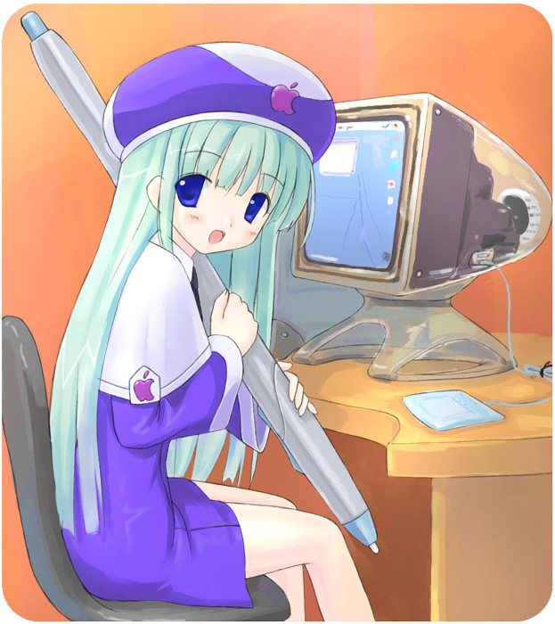 apple inc. and 1 more drawn by takayaki